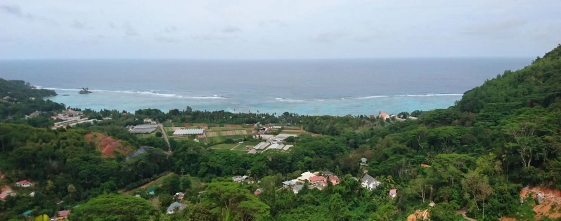 Apartment Ferienwohnung Anse Royale Panorama View Seychellen